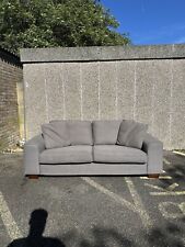 Grey seater sofa for sale  SUTTON