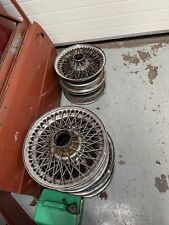 Jaguar wire wheels for sale  ROSSENDALE