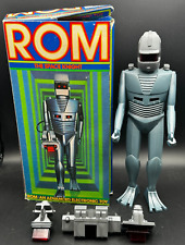 Figura de juguete vintage de 1970 ROM the Space Knight Parker Brothers funciona con caja, usado segunda mano  Embacar hacia Argentina