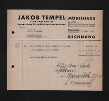 Darmstadt rechnung 1939 gebraucht kaufen  Leipzig