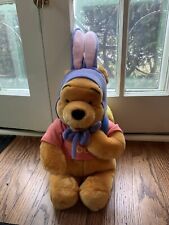 Tienda Disney Conejo de Pascua Winnie the Pooh con mochila de huevo juguete de peluche de 15 segunda mano  Embacar hacia Argentina