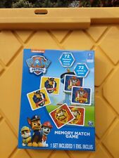 Cardinal Nickelodeon Paw Patrol Memory Match Game 72 cartas crianças idades 3+ lacrado, usado comprar usado  Enviando para Brazil