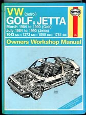 Vintage Haynes Owners Workshop Manual Golf & Jetta 1984 to 1990 #14 car for sale  Shipping to South Africa