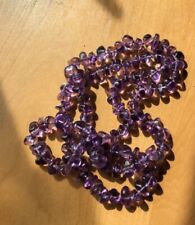 stone necklace purple natural for sale  Deer Park