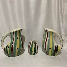 Colourful studio pottery for sale  LLANFECHAIN