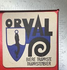 Orval. biere trappiste d'occasion  Expédié en Belgium
