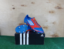 Adidas adizero F50 Leathers SG V20277 Blue boots Cleats mens Football/Soccers, used for sale  Shipping to South Africa