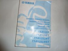Yamaha owners service for sale  ABERDARE