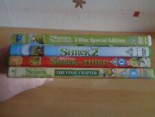 Shrek movies dvd for sale  GREAT YARMOUTH