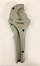 Ridgid RC-1625 1/8" - 1 5/8" Ratcheting Plastic Pipe and Tubing Cutter, used for sale  Shipping to South Africa