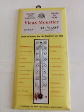 Thermomètre publicitaire vieu d'occasion  Origny-Sainte-Benoite
