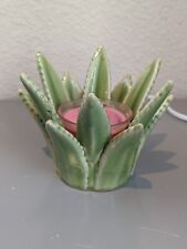 Scentsy Aloe Vera Green Succulent Plant Wax Warmer Full Size - Tested & Working for sale  Shipping to South Africa