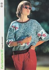 Woman knitting pattern.fun for sale  ANDOVER