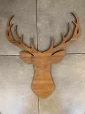 Plywood stag head for sale  TUNBRIDGE WELLS