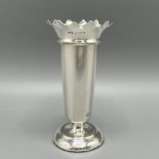 antique solid silver vase for sale  Shipping to Ireland