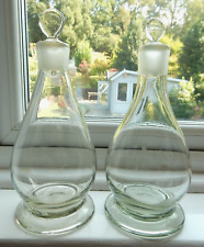 Antique pair glass for sale  POOLE