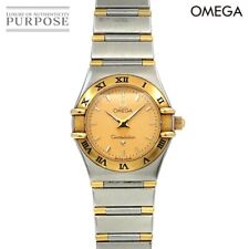 Relógio OMEGA Constellation Mini Combi 1362 10 mostrador dourado quartzo K18YG comprar usado  Enviando para Brazil