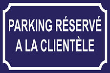 Panneau parking réservé d'occasion  Marennes