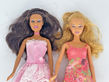 BARBIE Dolls Island Princess Purple and Pink Maidens Lot Redressed for sale  Shipping to South Africa