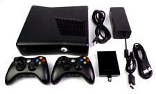 Microsoft Xbox 360 S Preto XBOX 360 SLIM Video Game Console Pacotes 250GB HDD comprar usado  Enviando para Brazil