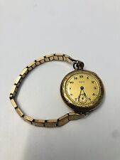 Usado, Elgin 1900’s relógio de pulso feminino folheado a ouro com pulseira de ouro 12K funciona!! comprar usado  Enviando para Brazil