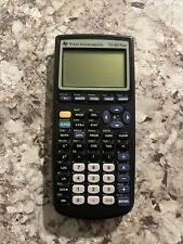 Calculadora gráfica Texas Instruments TI-83 PLUS para peças liga, tela preta, usado comprar usado  Enviando para Brazil