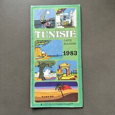Tunisie carte routière d'occasion  Gerzat