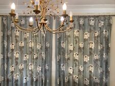 Beautiful Pair of ROMO Designer INTERLINED Curtains Width 55” Length 88”each for sale  Shipping to South Africa