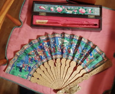antique chinese fan for sale  UK