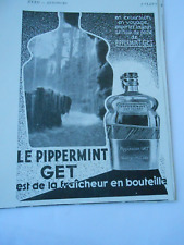 Publicité 1931 pippermint d'occasion  Bourgoin-Jallieu