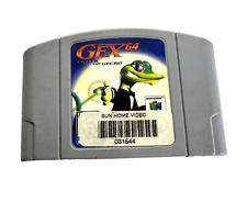 Gex 64: Enter the Gecko (Nintendo 64, N64) Somente cartucho autêntico ~ 1997 comprar usado  Enviando para Brazil