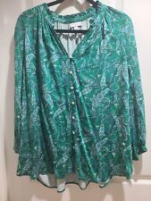 Jill green blouse for sale  Houston