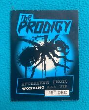 Prodigy backstage pass for sale  WOLVERHAMPTON