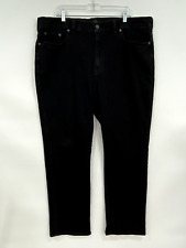 Jeans jeans masculino Lucky Brand tamanho real 44WX30L preto ajuste atlético elástico comprar usado  Enviando para Brazil