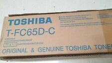Genuine Toshiba e-Studio 5540c 6540c 6550c Cyan Toner TFC65DC New See Pics, used for sale  Shipping to South Africa