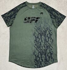 Usado, Camisa masculina UFC Venum verde GG autêntica semana de luta manga curta treino elástico comprar usado  Enviando para Brazil