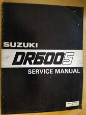 Suzuki dr600s workshop for sale  TONBRIDGE