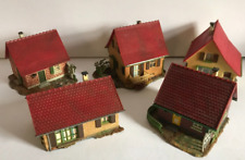 Plastic village houses for sale  TIDWORTH
