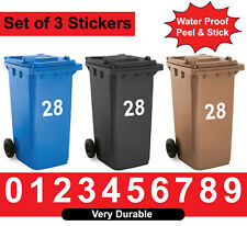 Wheelie bin stickers for sale  WOLVERHAMPTON