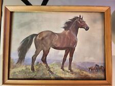 Vintage lithograph horse for sale  Post Falls