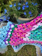 Chunky crochet multi for sale  UPMINSTER