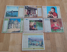 Lot calendriers 1950 d'occasion  Saint-Etienne