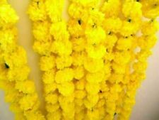 Lote de guirlanda de calêndula para decoração artificial flor de calêndula decoração indiana comprar usado  Enviando para Brazil