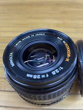 Minolta MD W.Rokkor-X  1:28 F=28mm 2.8 Manual Lens - Japan, Hood for sale  Shipping to South Africa
