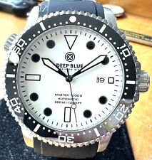 Relógio azul profundo - Master 1000 Gen2 - 44mm mostrador branco e preto moldura giratória comprar usado  Enviando para Brazil