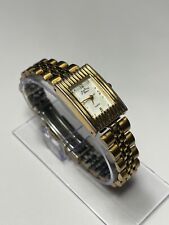 Used, Madison Gems Vintage Classic Women's Gold Toned Bracelet Watch New Battery for sale  Shipping to South Africa
