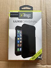 Capa telefone preta pacote aberto IFROGZ Luxe original iPhone 5S 5 SE, usado comprar usado  Enviando para Brazil