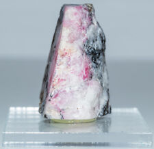 Fluorescent TUGTUPITE Beryllite Natural crystal with stand #936P - GREENLAND, used for sale  Shipping to South Africa