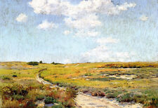 Used, Oil painting William Merritt Chase - Sunny Afternoon, Shinnecock Hills canvas for sale  Shipping to Canada