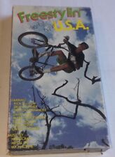 Rare Vintage Freestylin' USA BMX VHS 6037 Retro 80s 90s Freestyle Bike Tricks  for sale  Shipping to South Africa